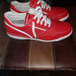Rockport size 12 red and white